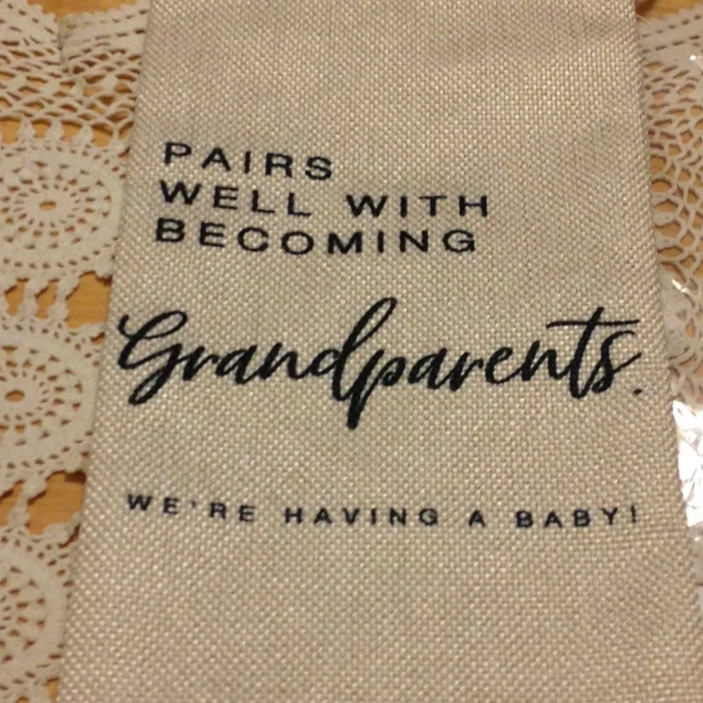 Bundle Only! Wine bag for new Grandparents